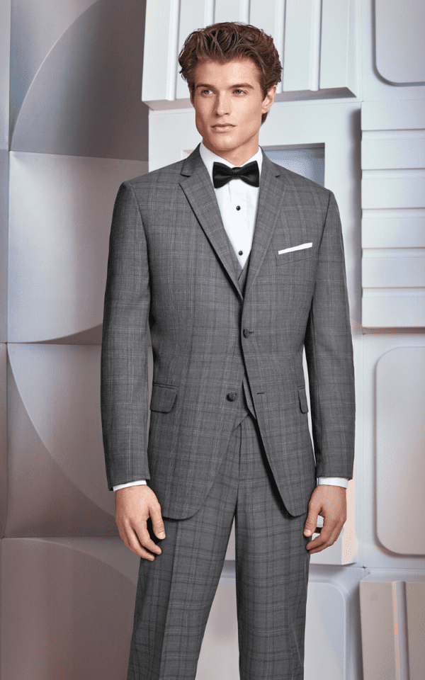 GREY PLAID HAMILTON WEDDING SUIT